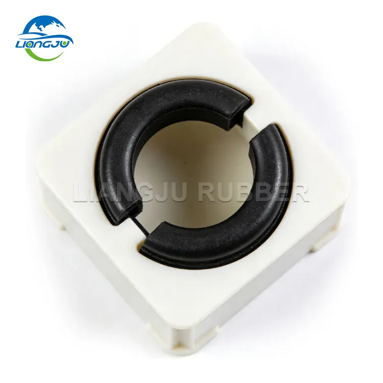 Ilhós de borracha divididos